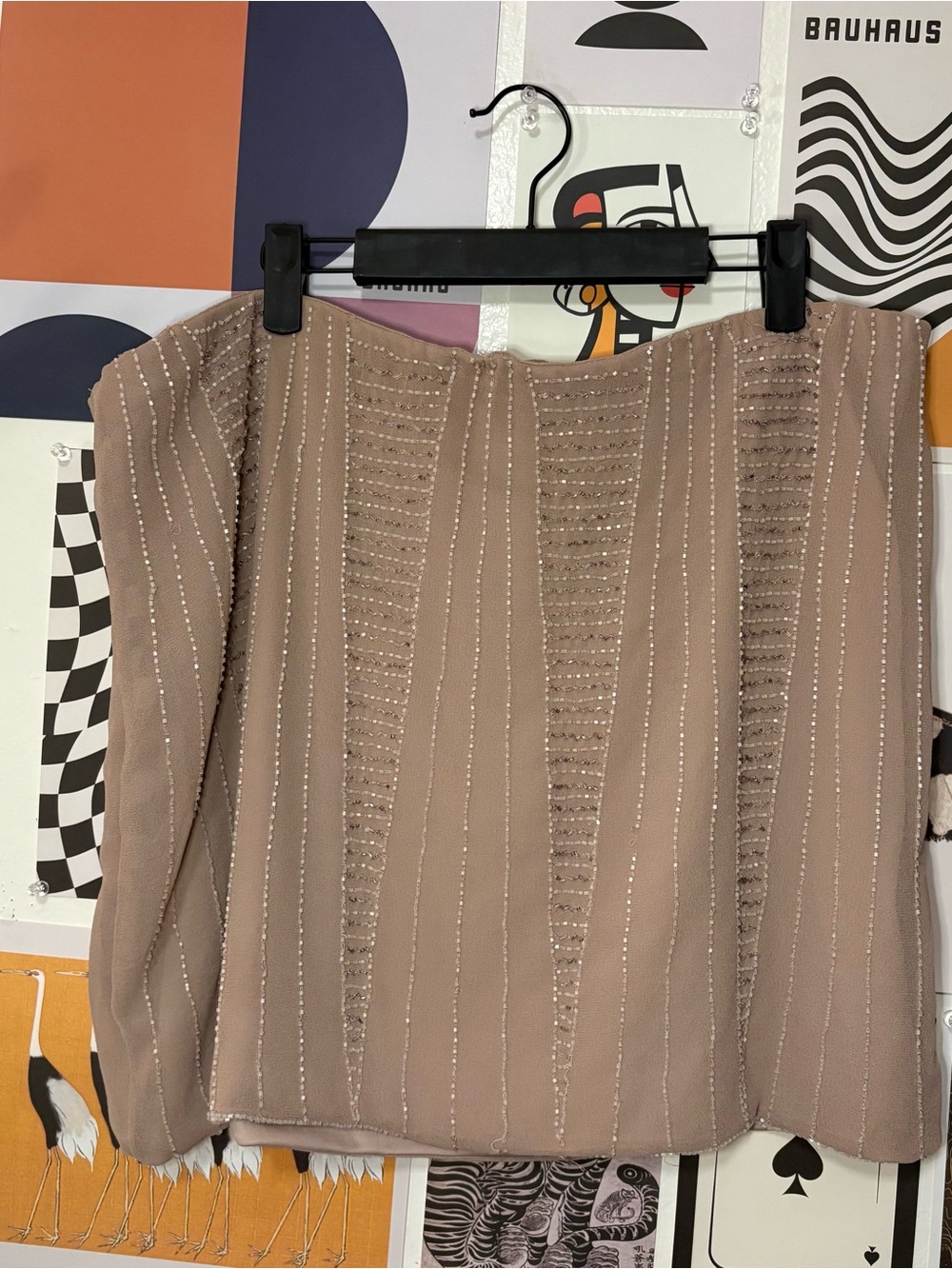 Lauren Conrad Embellished Midi Skirt